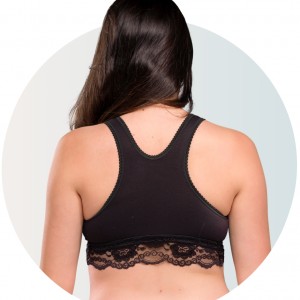 Carriwell Organic Δαντελένιο Σουτιέν Θηλασμού Κρουαζέ - ΜΠΕΖ - S