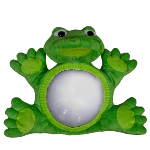 LITTLE LUCA Καθρέφτης Λούτρινο - Βάτραχος