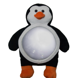 LITTLE LUCA Καθρέφτης Λούτρινο - Πιγκουϊνος