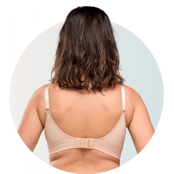 Carriwell Σουτιέν Θηλασμού χωρίς Ραφές / Seamless Nursing Bra - ΜΠΕΖ - S