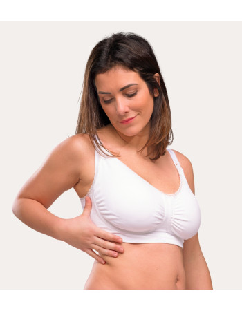 Carriwell Σουτιέν Θηλασμού Padded CarriGel™ - ΜΑΥΡΟ - XXL  |  CW342411