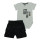 Minene Baby Set Grey Melange Printed - 9-12 μηνών  |  281350020409M