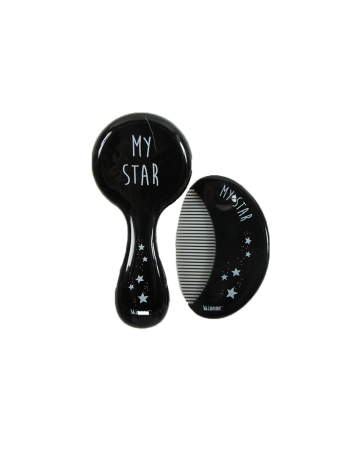 Minene Baby Set Hair - ΜΑΥΡΟ