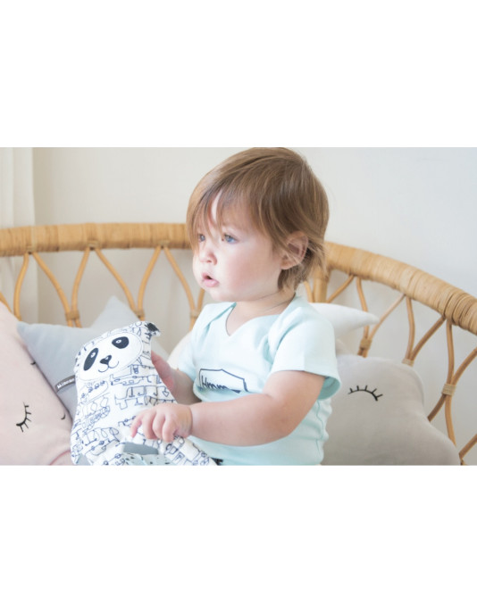 Minene Cuddly Toy Double Side – Grey  |  18313002020OS