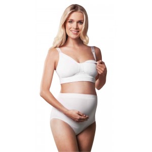 CarriGel™  Σουτιέν Θηλασμού Χωρίς Ραφές - Λευκό - L