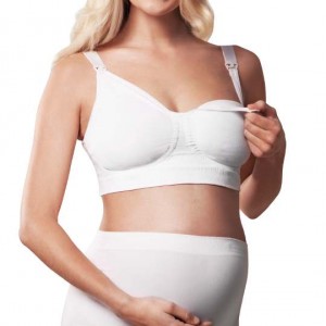 CarriGel™  Σουτιέν Θηλασμού Χωρίς Ραφές - Λευκό - Xlarge