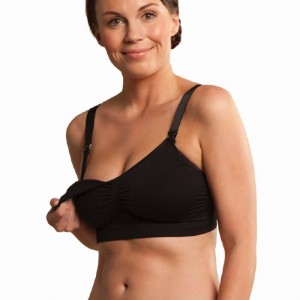 Carriwell Σουτιέν Χωρίς ραφές με ενίσχυση (padded) - ΜΑΥΡΟ - M