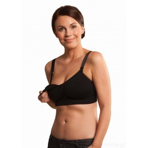 Carriwell Σουτιέν Χωρίς ραφές με ενίσχυση (padded) - ΜΑΥΡΟ - Xlarge