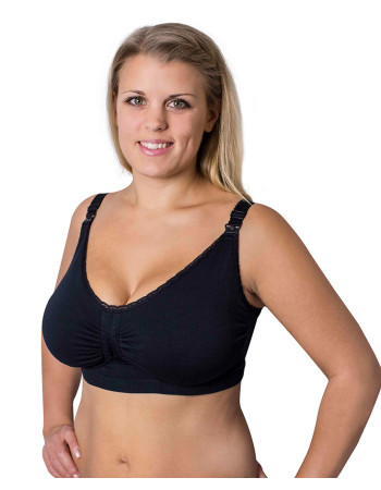 Carriwell Σουτιέν Θηλασμού Padded CarriGel™ - ΜΑΥΡΟ - Xlarge