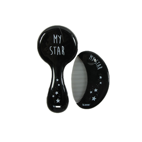 Minene Baby Set Hair - ΜΑΥΡΟ