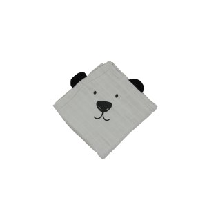 Minene Bamboo Μουσελίνα Ζωάκι - Γκρι