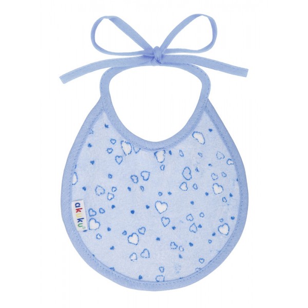 Μικρή Αδιάβροχη Βαμβακερή Σαλιάρα με Δέσιμο