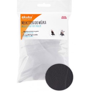 Κουνουπιέρα Καροτσιού - Λευκό