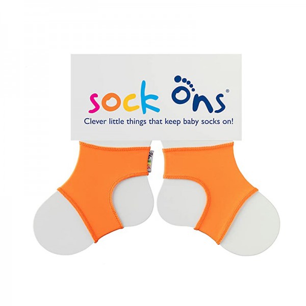 Sock Ons – Για να μην βγάζει τις κάλτσες του (0-6 μηνών) - Πορτοκαλί