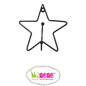 Minene Μεταλλικη Κρεμαστρα Τοιχου Αστερι