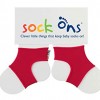 Sock Ons – Για να μην βγάζει τις κάλτσες του (0-6 μηνών) - Κόκκινο