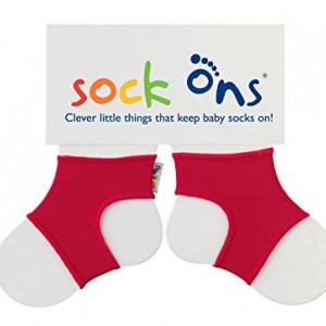 Sock Ons – Για να μην βγάζει τις κάλτσες του (0-6 μηνών) - Κόκκινο