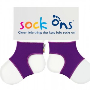Sock Ons – Για να μην βγάζει τις κάλτσες του (0-6 μηνών) - Μωβ