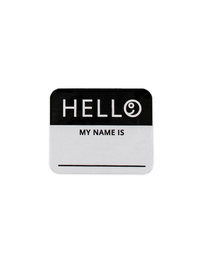 Hello World – Black Floral