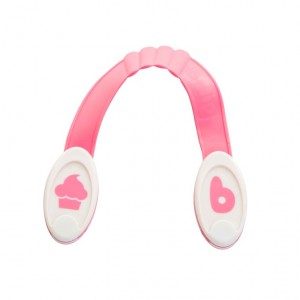 B-clip για σαλιάρα - ΡΟΖ