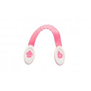 B-clip για σαλιάρα - ΡΟΖ