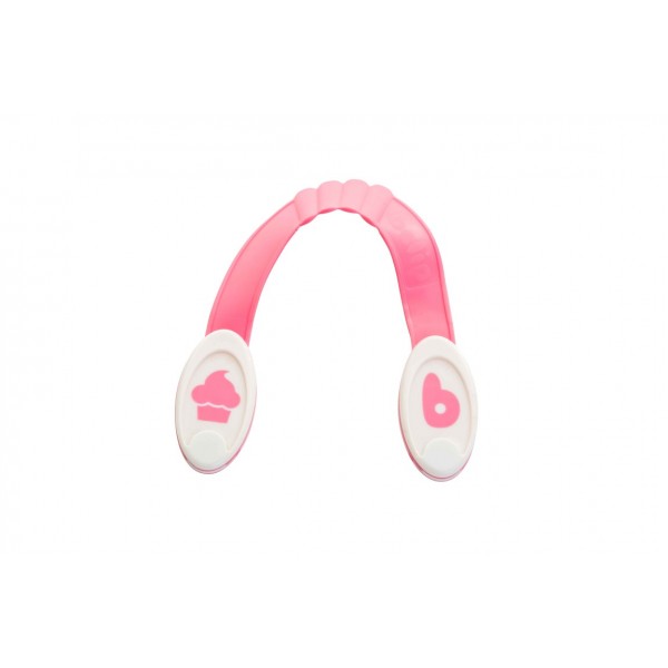 B-clip για σαλιάρα - ΡΟΖ