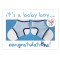 Sock Ons – Congratulations Card - Γαλάζιο