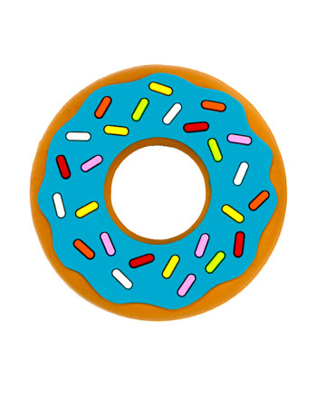 Silli Chews™ Donuts - ΜΠΛΕ