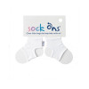 Sock Ons – Για να μην βγάζει τις κάλτσες του (0-6 μηνών) - Λευκό