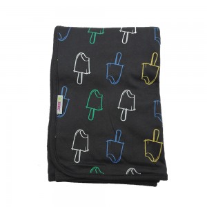 Minene Κουβερτουλα Διπλης Οψης Dark Gray Ice Cream