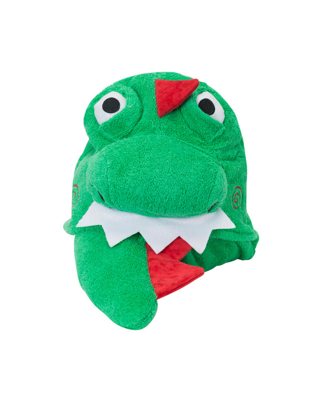 Zoocchini Hooded Baby Bath Towel  Devin the Dinosaur