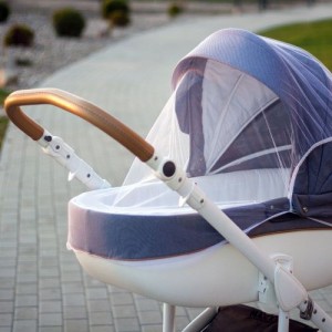 Κουνουπιέρα Καροτσιού - Λευκό