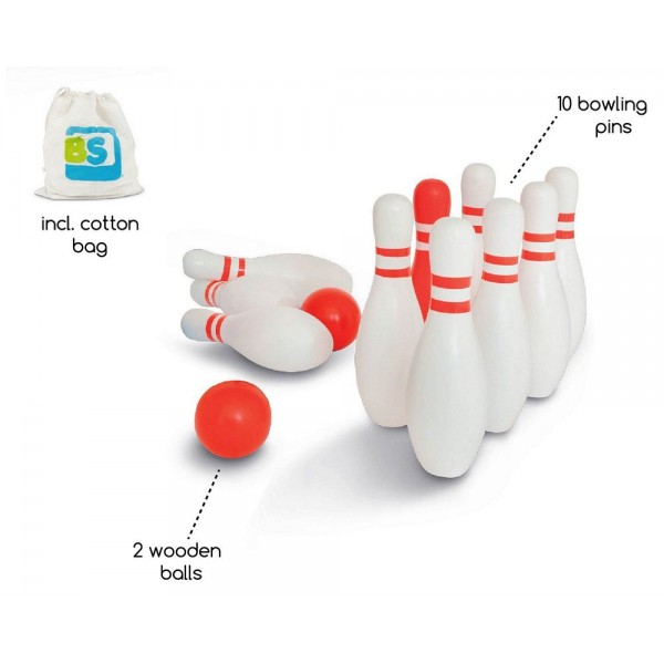 BS Toys – Bowling Red & White
