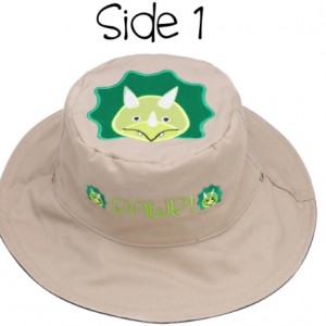 Καπέλο Διπλής Όψης UPF 50  – Δεινόσαυρος (Cotton) - SMALL 6 mo-2 yrs