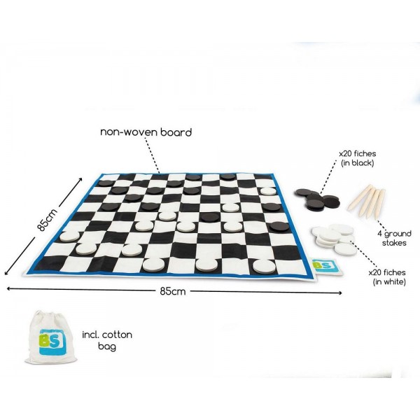 BS Toys – Γιγάντια Ντάμα (Draughts)