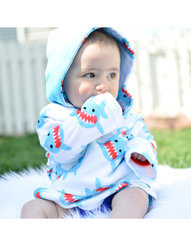 Swim Coverup UPF50  shark