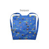 Flapjackkids Dino Backpack Kids Beach Towel Blue 145x71cm