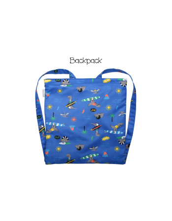 Πετσέτα Παραλίας Backpack – Dino  |  FJKTB573