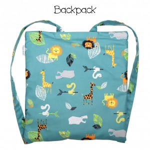 Πετσέτα Παραλίας Backpack – Green Zoo