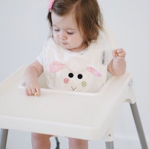 100% Cotton Σαλιάρα – Lola the Lamb