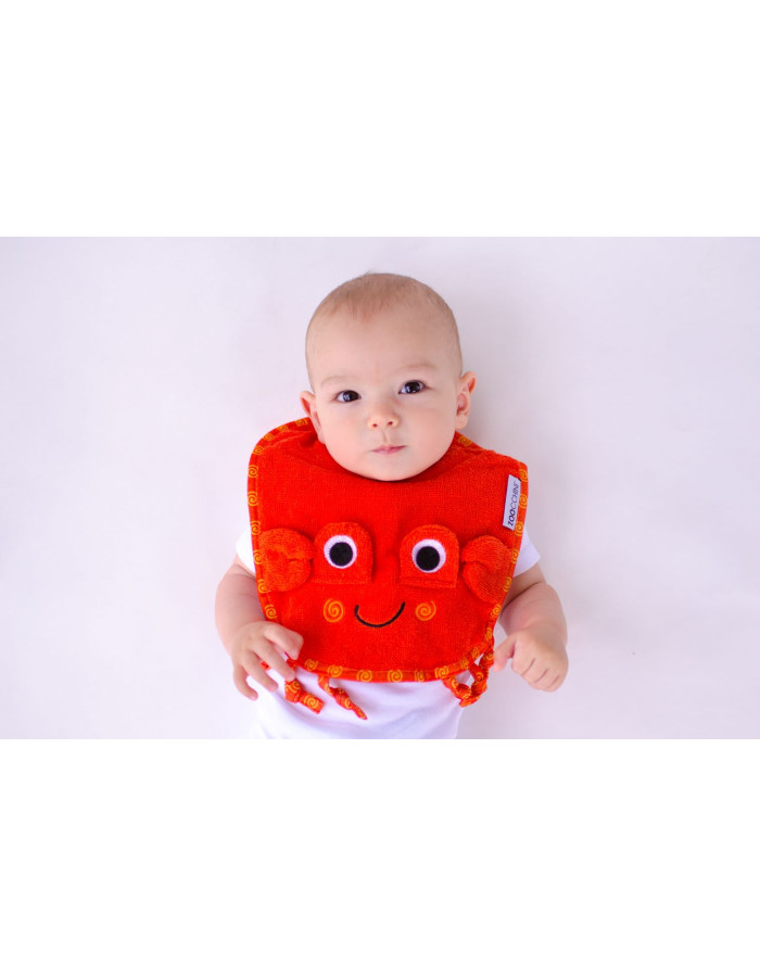 100% Cotton Σαλιάρα – Charlie the Crab 100% Cotton Σαλιάρα – Charlie the Crab