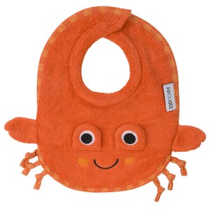 100% Cotton Σαλιάρα – Charlie the Crab