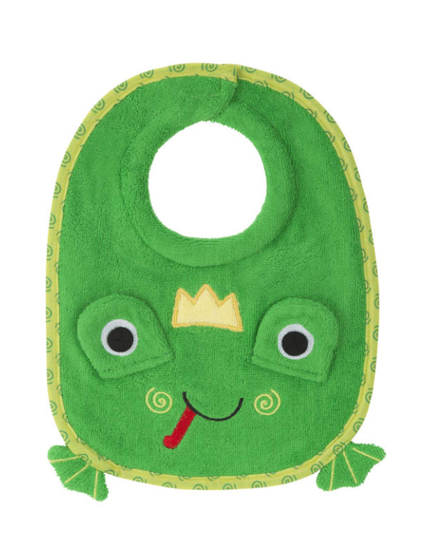 100% Cotton Σαλιάρα – Flippy the Frog