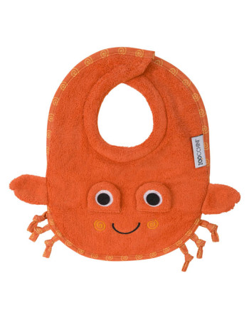 100% Cotton Σαλιάρα – Charlie the Crab  |  ZOO1807