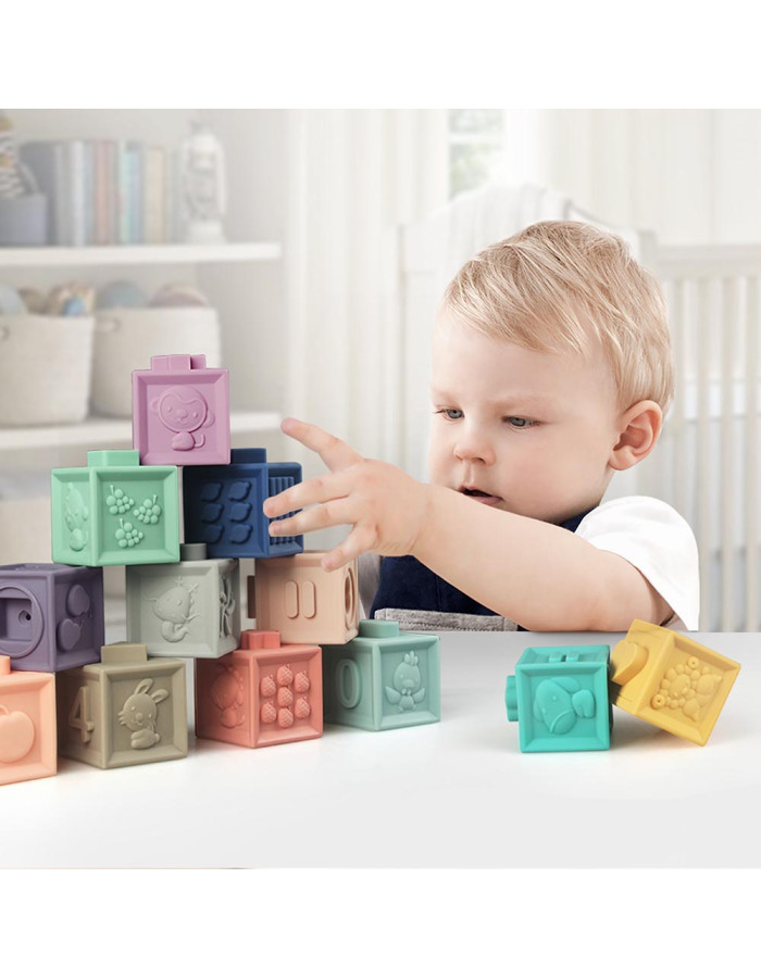 Εκπαιδευτικοί 3D Κύβοι Baby To Love  |  BTL350543