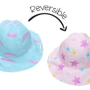 Καπέλο Διπλής Όψης UPF 50  – Φάλαινα Μονόκερος - MEDIUM 2-4 yrs
