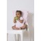 Baby to Love Portable Fabric Booster Seat for Chair Pocket Chair Stars Pink