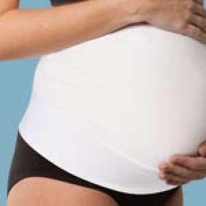 Ρυθμιζόμενη Ζώνη Υποστήριξης Εγκυμοσύνης με Velcro - ΜΠΕΖ - L/XL