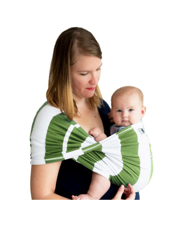 Μάρσιπος Baby K’tan Print Olive Stripes - Large  |  BKBC-OS-L