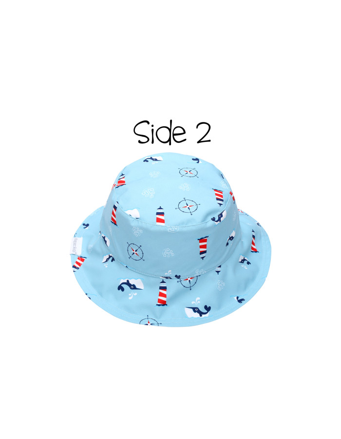 Καπέλο Διπλής Όψης UPF 50  – Nautical - MEDIUM 2-4 yrs  |  FJKPH545M